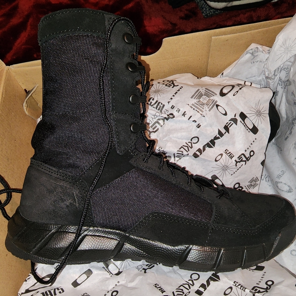 Okley combat boots